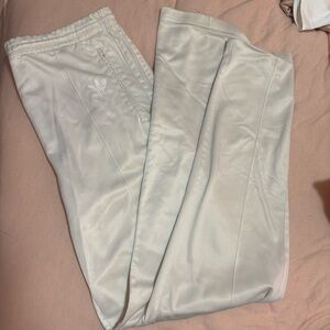 Cream vintage 1980s adidas Pants